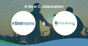 Main visual for the news on collaboration between Farmtopia and PoliRuralPlus.