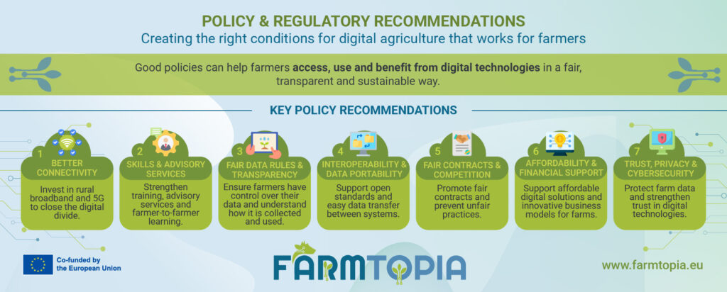 POLICY & REGULATORY RECOMMENDATIONS